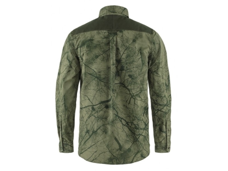 Сорочка FJALLRAVEN Varmland G-1000 Shirt M, green camo/deep forest